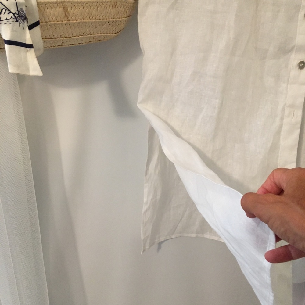 Linen Button-up Dress π - Picture 16 of 16